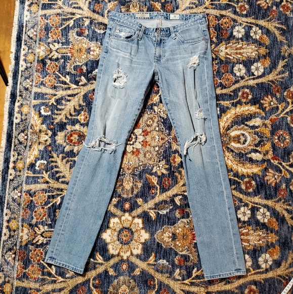 AG The Stilt Cigarette Leg 27 R - Picture 1 of 15